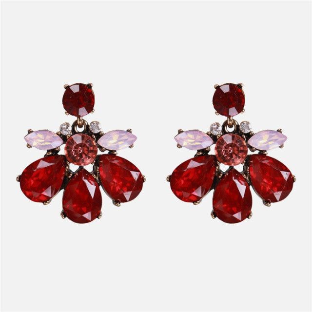 Boucles d'oreilles fleur