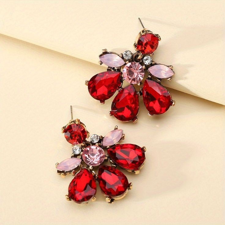 Boucles d'oreilles fleur