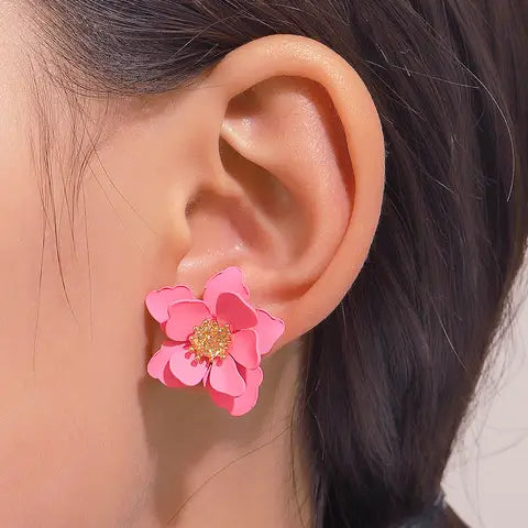 Boucles d'oreilles Fleurs