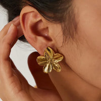 Boucles d'oreilles Fleur