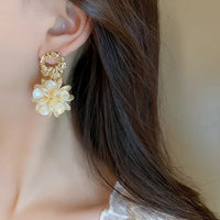 Boucles d'oreilles Fleurs