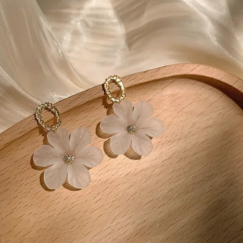 Boucles d'oreilles Fleurs