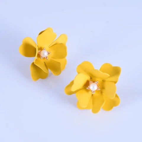 Boucles d'oreilles Fleur