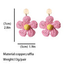 Boucles d'oreilles Fleur