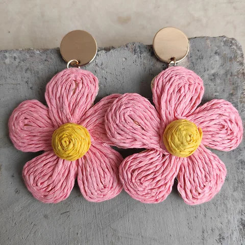 Boucles d'oreilles Fleur