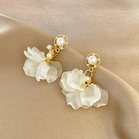 Boucles d'oreilles Fleur