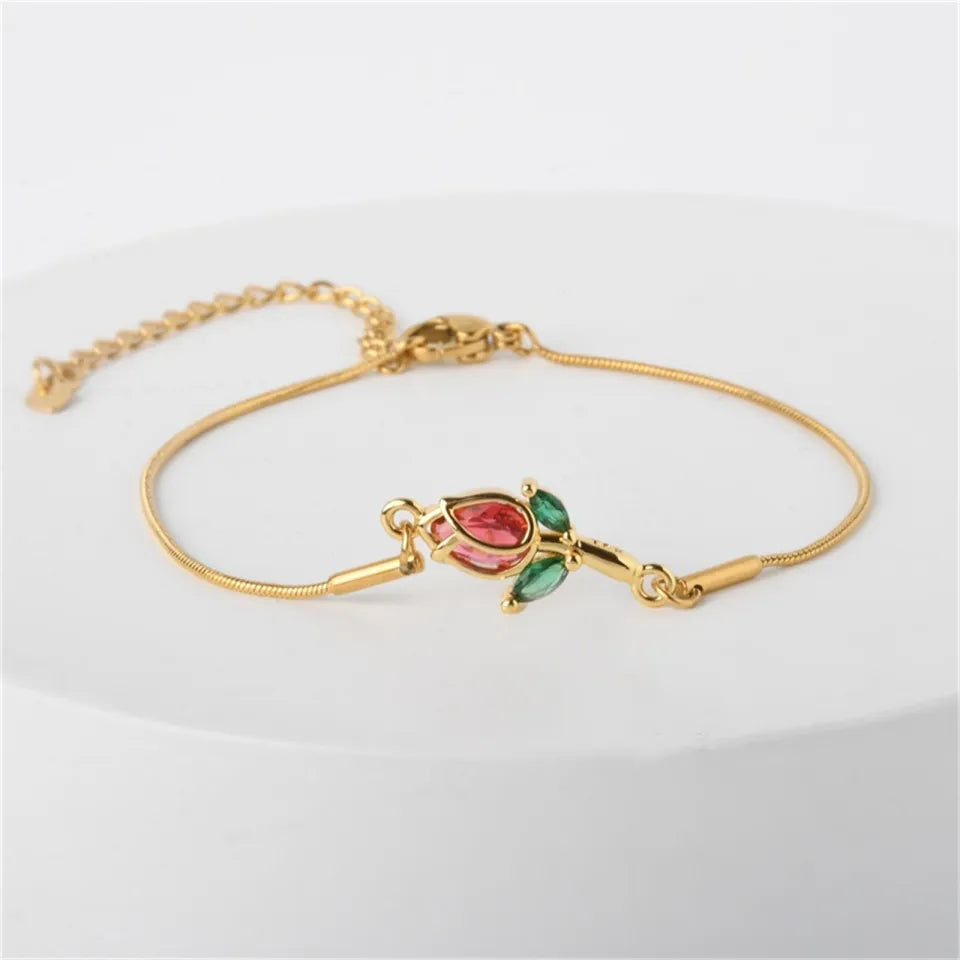 Bracelet - The Plucked Red Rose