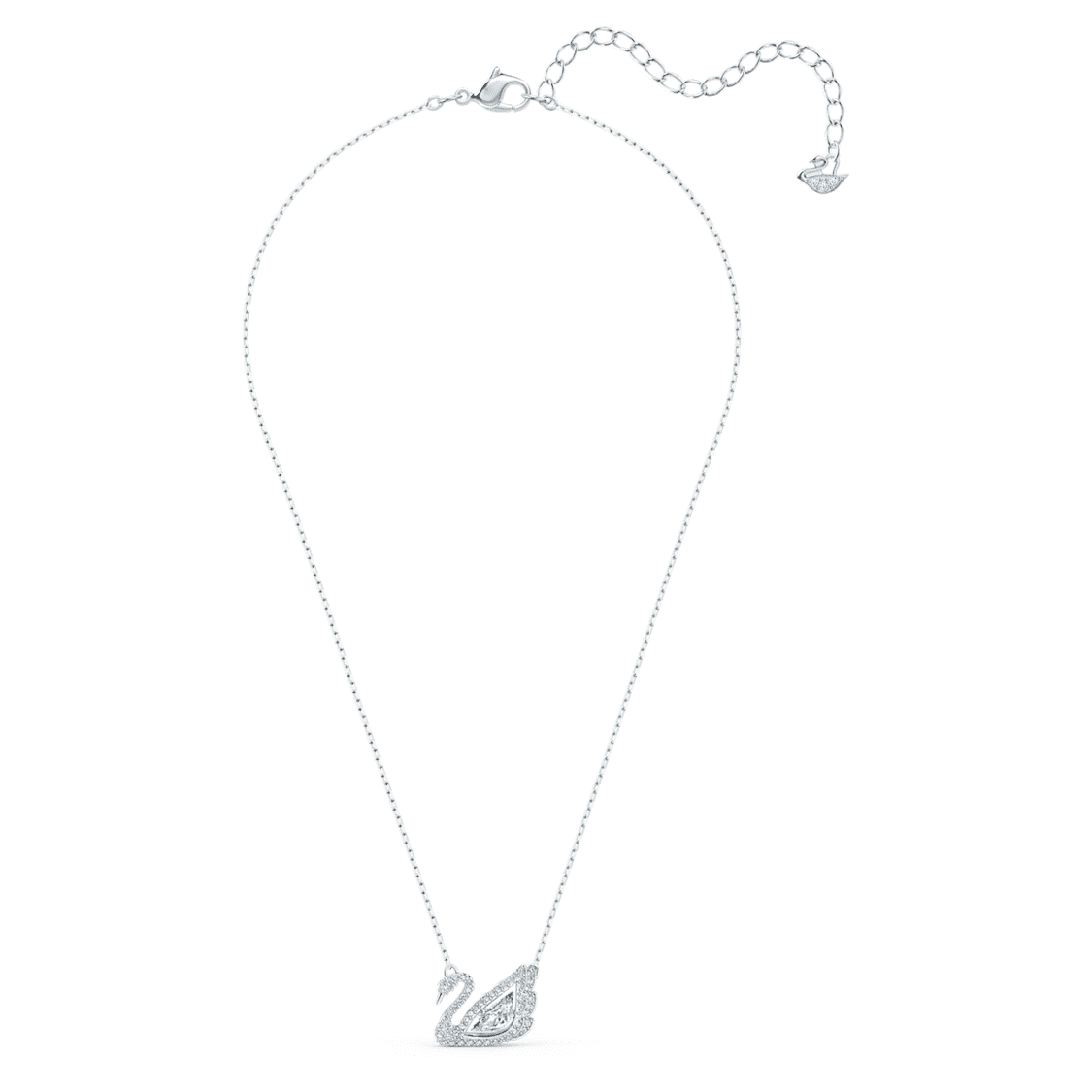 Collier Swarovski - Dancing Swan - White