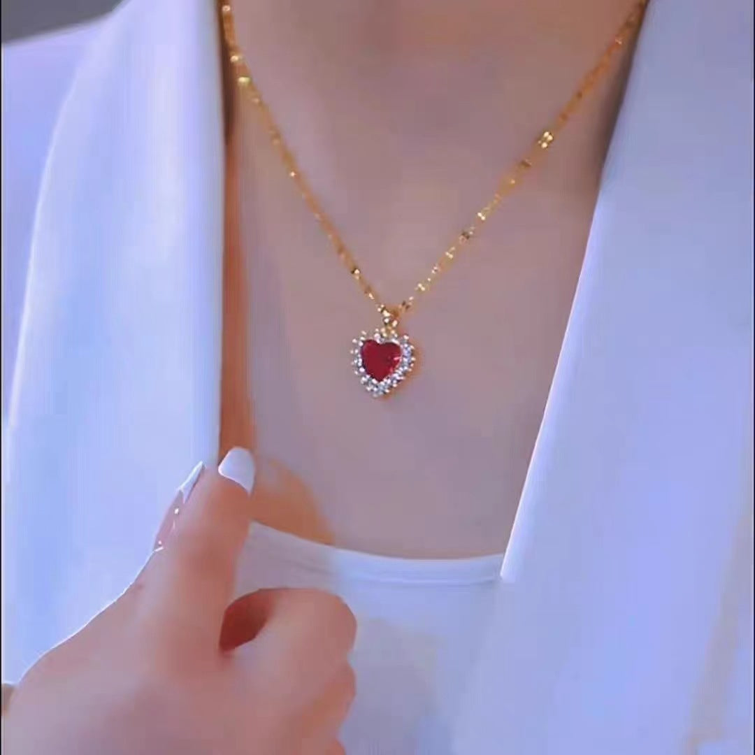 Collier - Red Heart