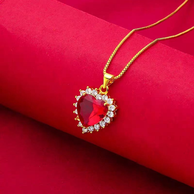 Collier - Red Heart