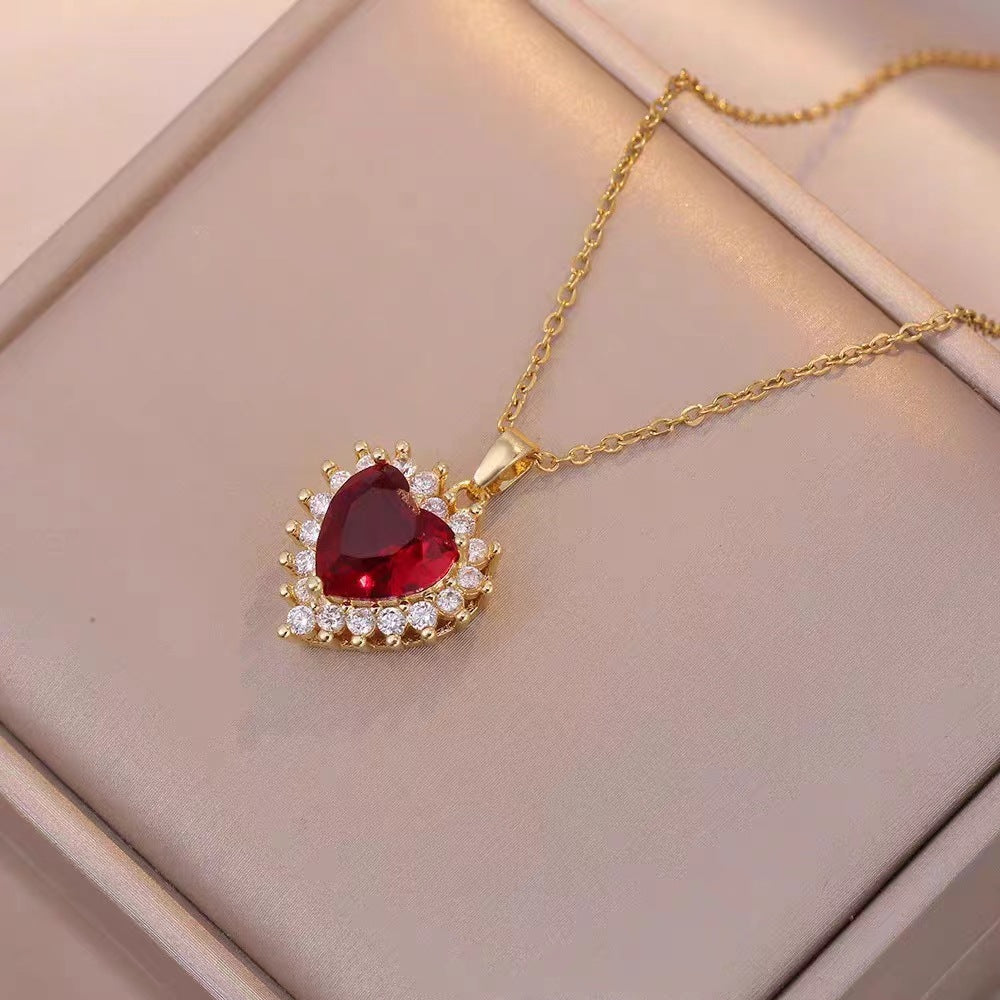 Collier - Red Heart