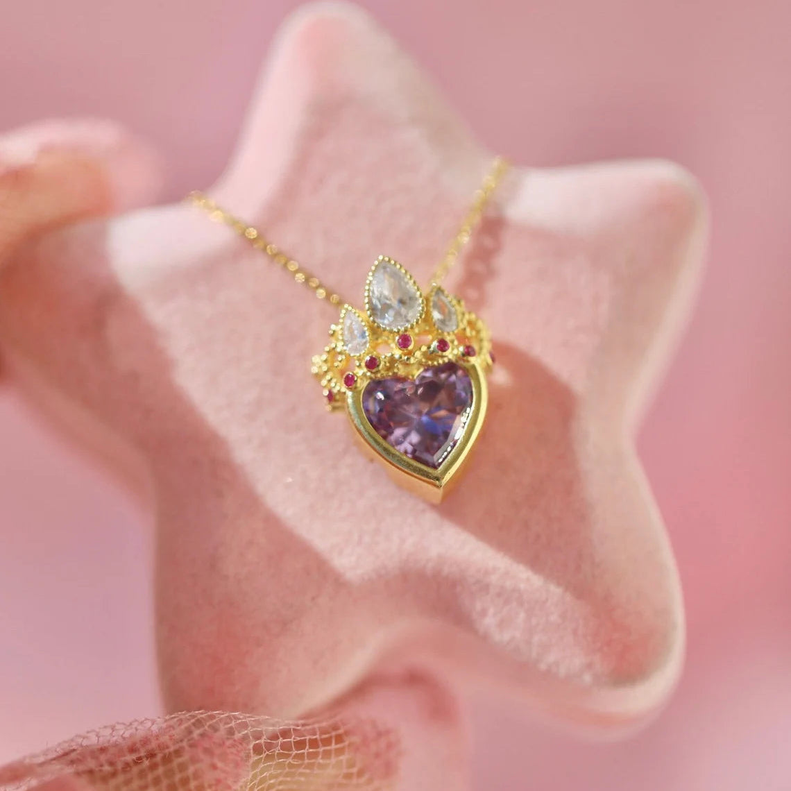 Collier - Rose - Rapunzel