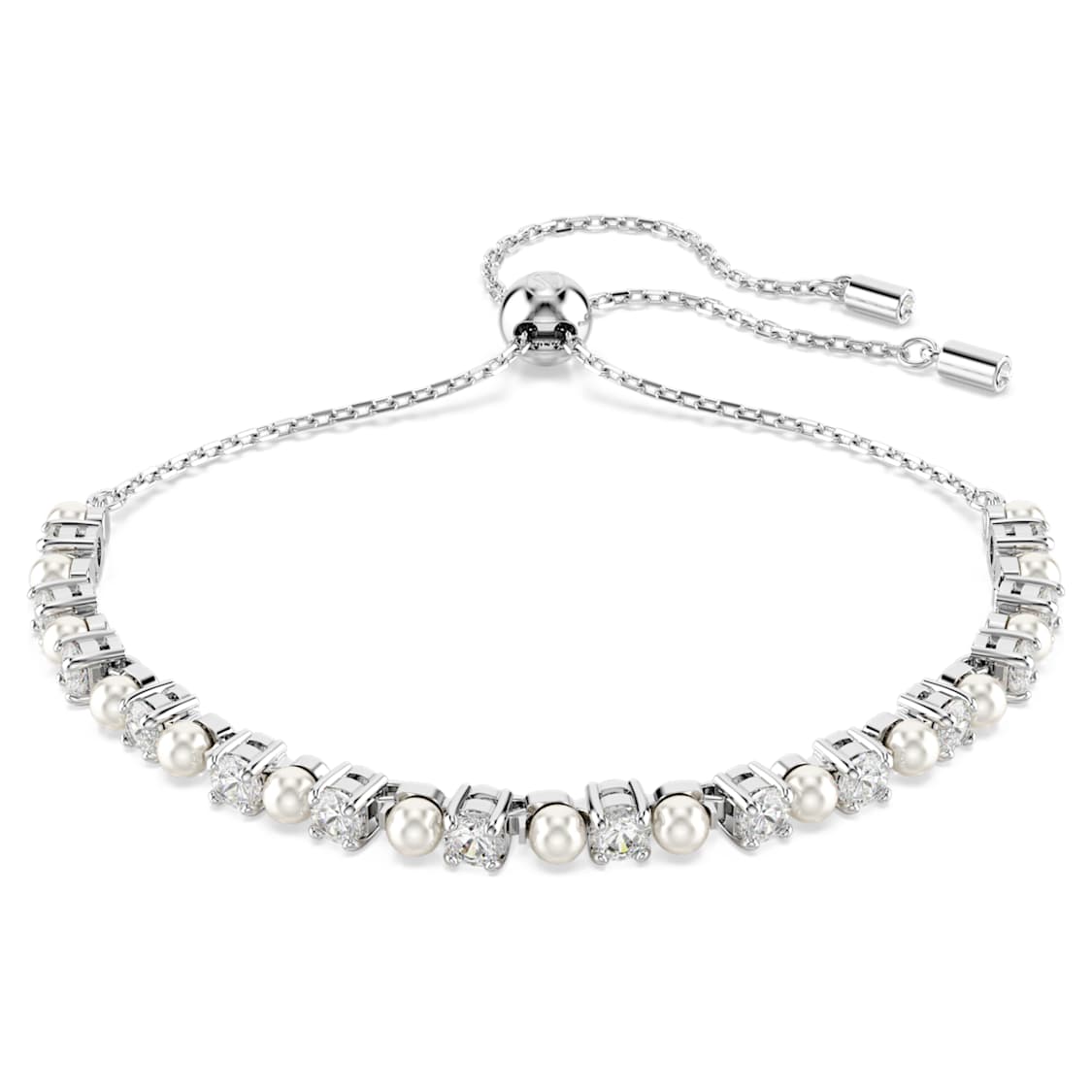 SWAROVSKI - Diamonds & Prarls -  Bracelet - The Original Stamped - FC -  Z0253FH19
