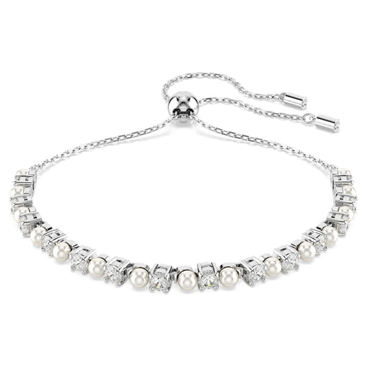SWAROVSKI - Diamonds & Pearls -  Bracelet - The Original Stamped - FC -  Z0253FH19