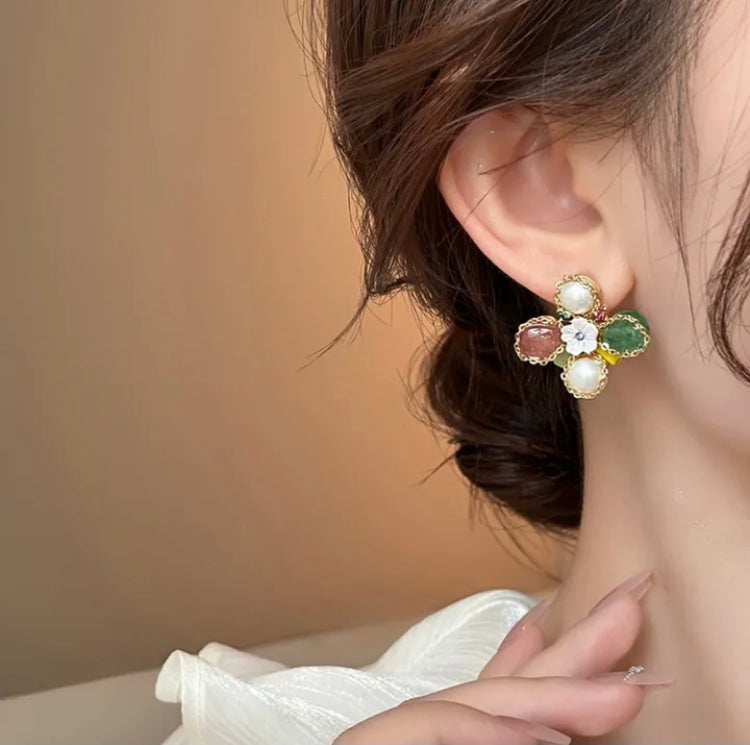 Boucle D'oreille Mira Halo