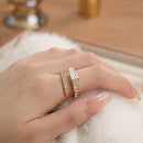Bague Golden Saturn