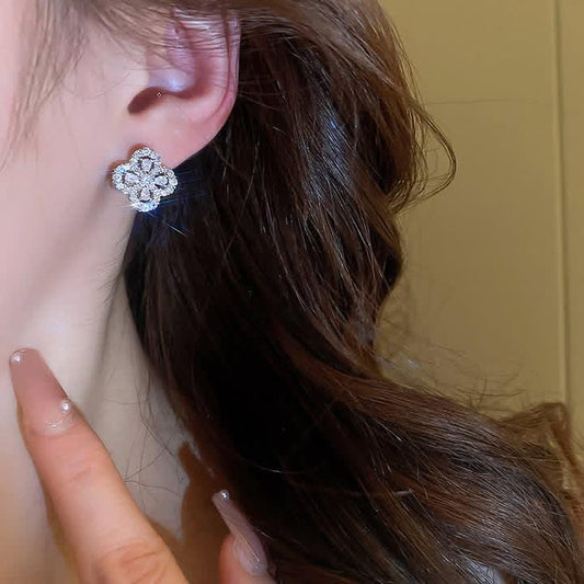 Boucle D'oreille Magnolia Rose