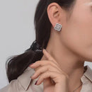 Boucle D'oreille Magnolia Rose