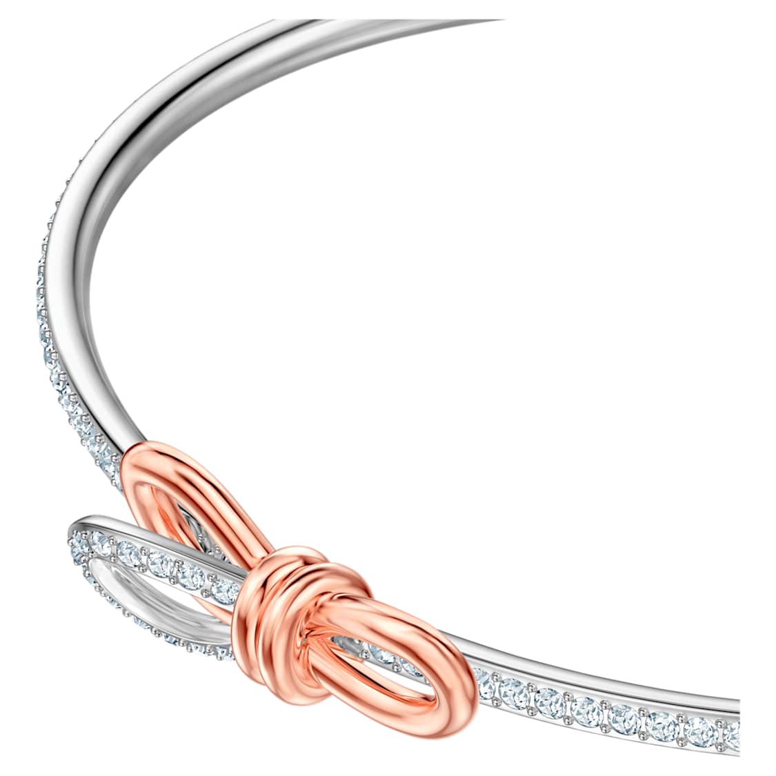 Bracelet - Bow Tennis - Rose Gold - SWAROVSKI FC