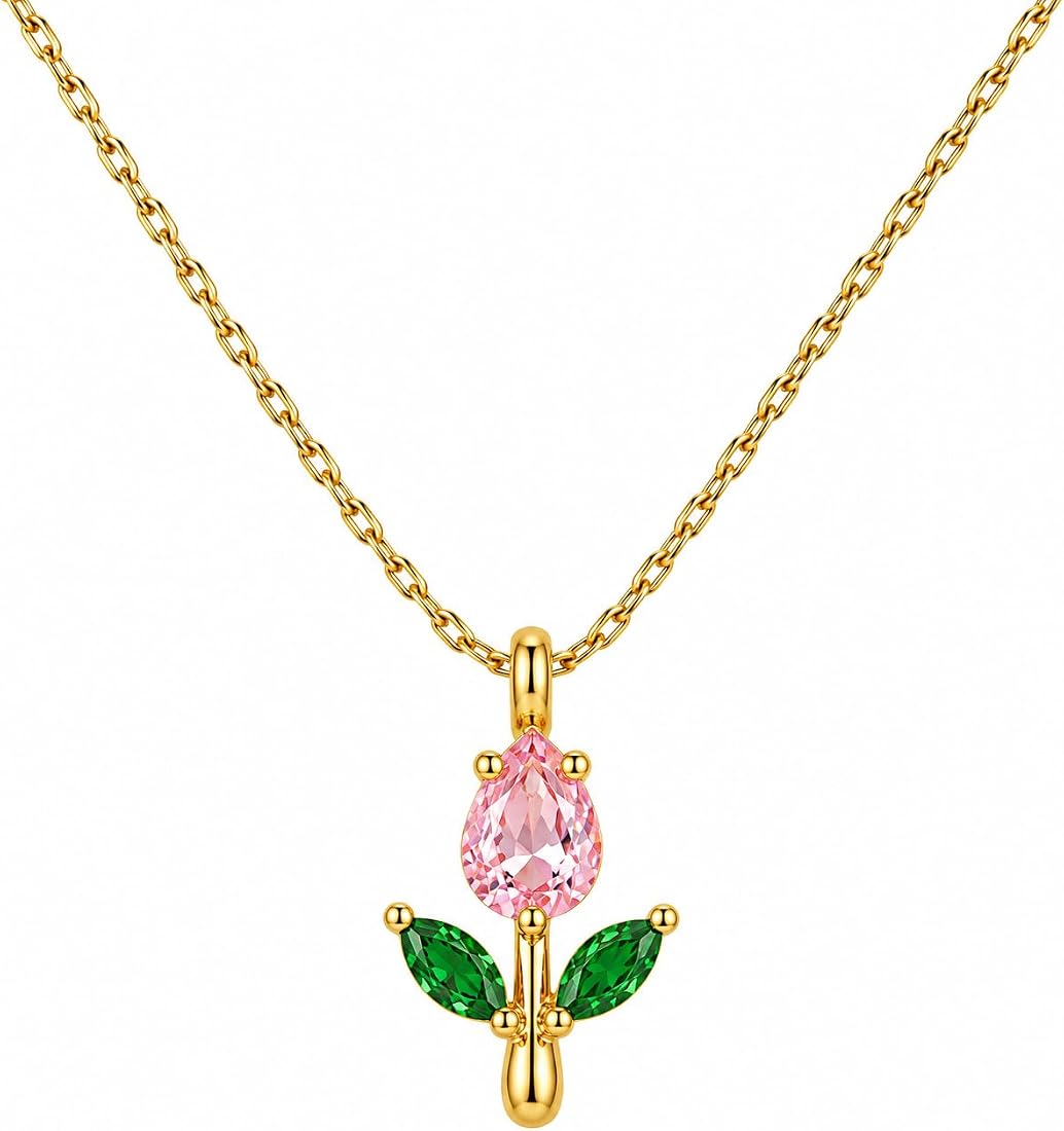 Collier - Tulip - Pink Diamond