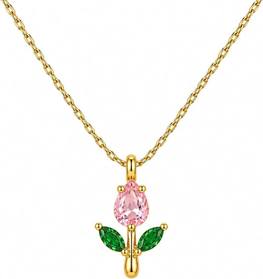 Collier - Tulip - Pink Diamond