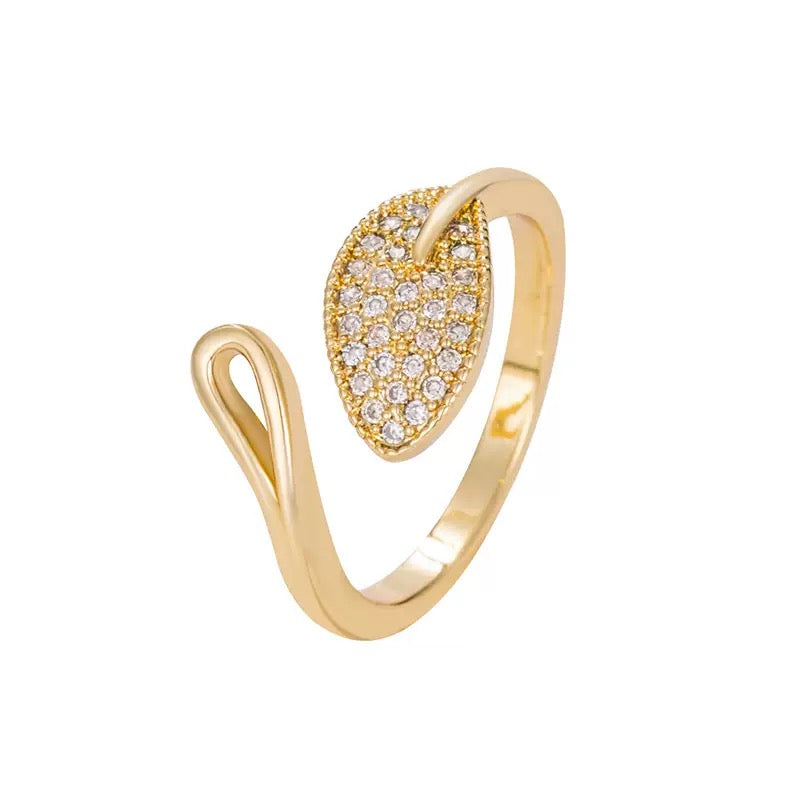 Bague Golden Flare