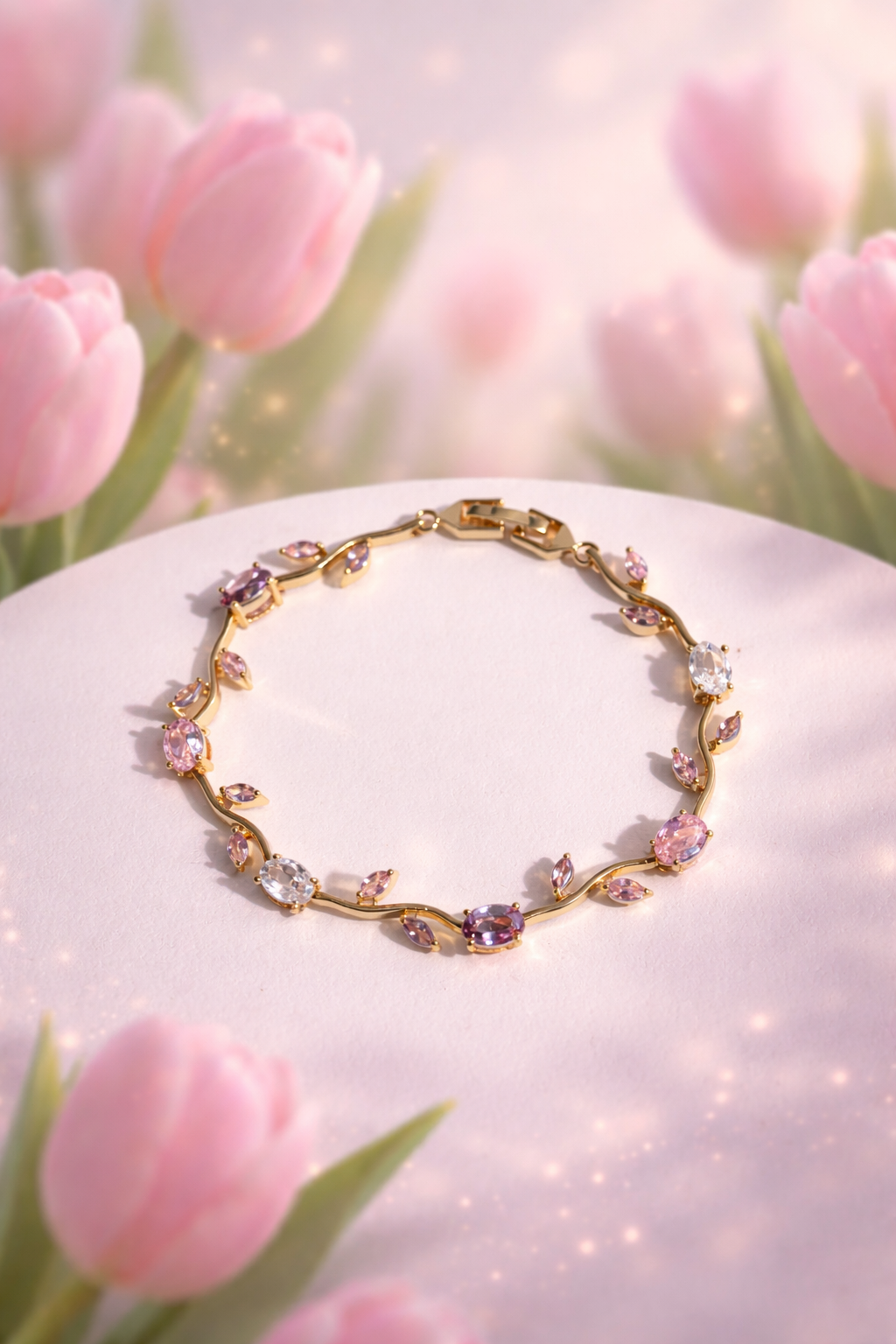 Bracelet - The Colorful - Tulip Flower