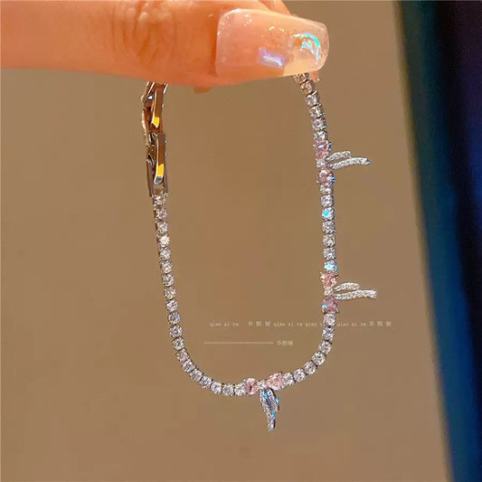 Pandora - Bracelet - Pinky White Diamonds
