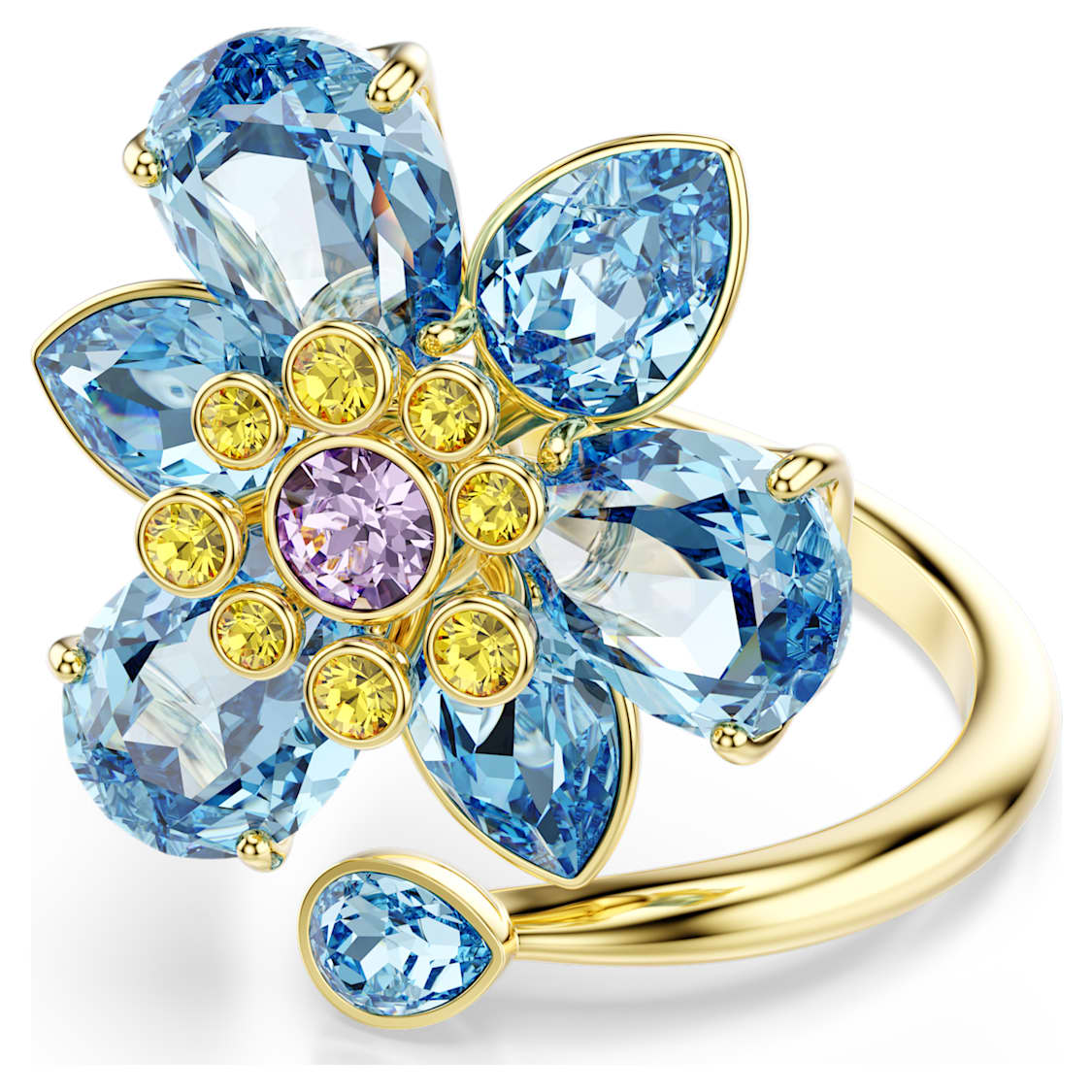 Bague - Swarovski - Mixed Cuts - Summer Flower - The Original Stamped - FC