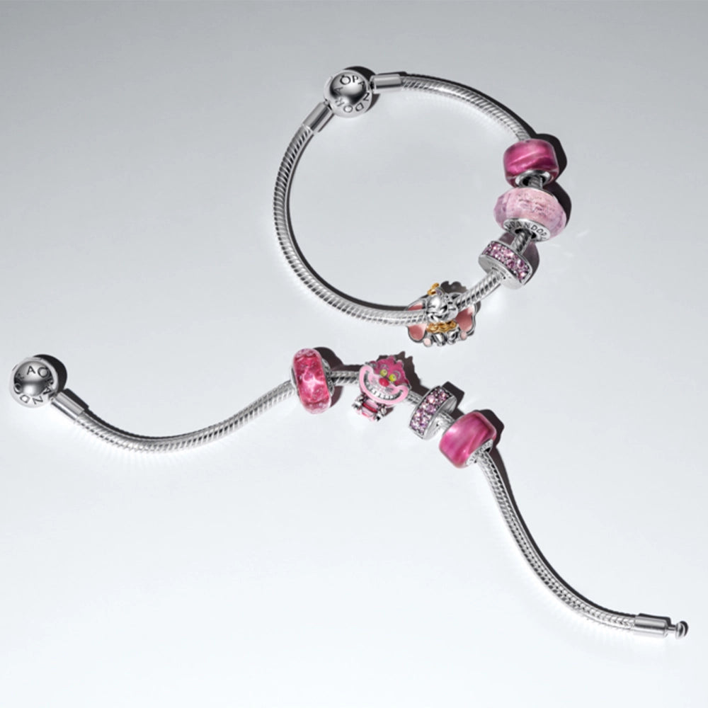 Bracelet - Pandora Disney - Alice in Wonderland - Charm