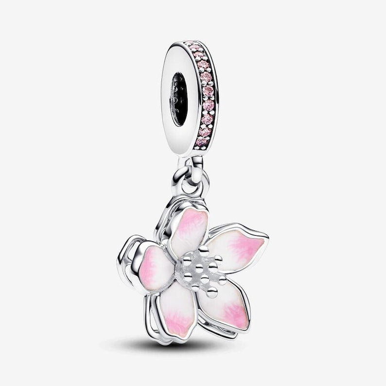 Pandora Charm et Bracelet Fleur de cerisier