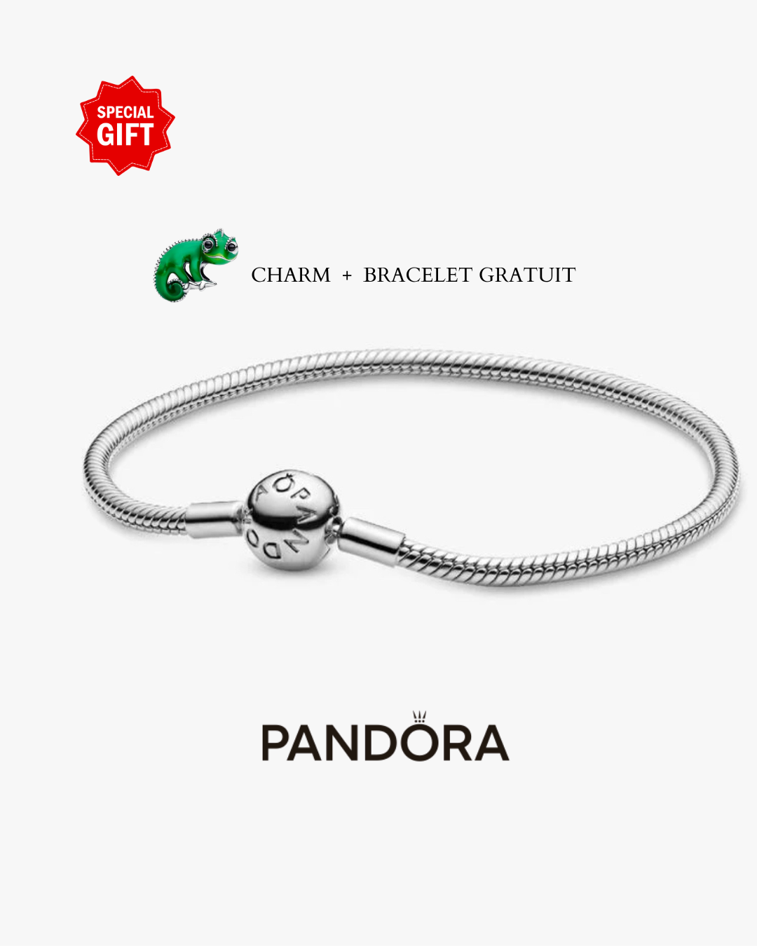Bracelet - Pandora Disney - Pixar Toy Story - Alien Charm