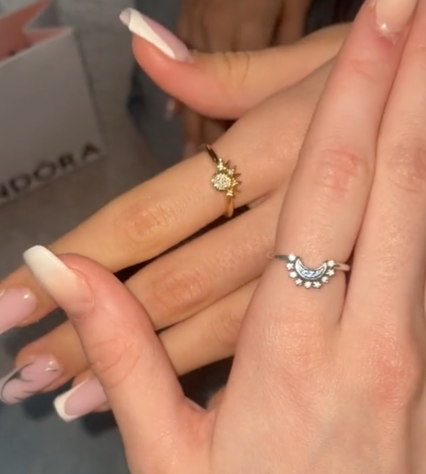 2 Bagues Pandora For Besties